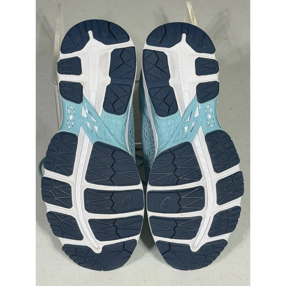 ASICS Gel Kayano 24 Running Training Shoes Aqua Blue Women's Size 6.5 Sneakers